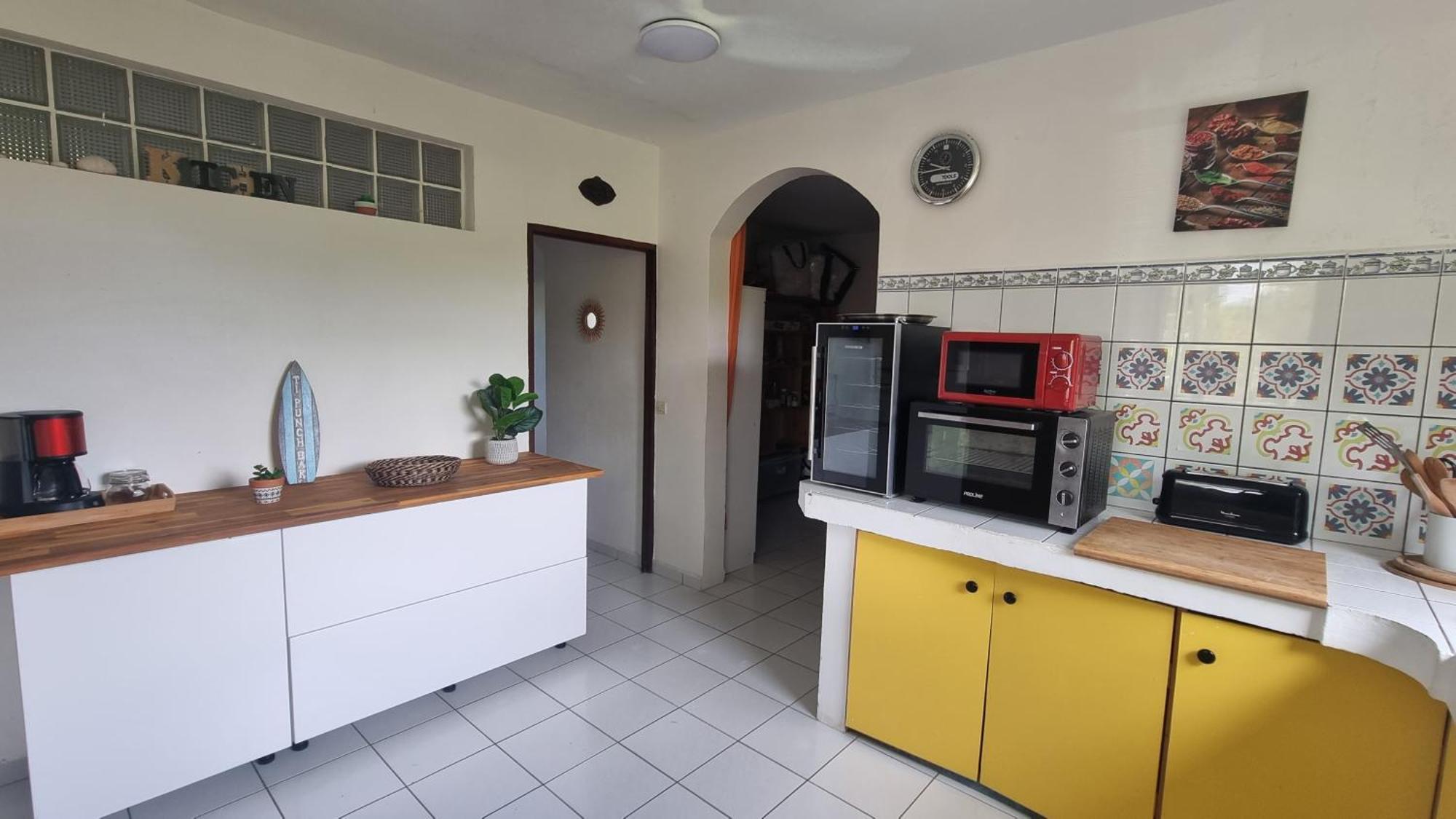 La Villa Rainbow & Ses 2 Kabanes Sainte-Anne  Exterior foto